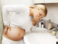 Отрыжка у беременных на поздних сроках