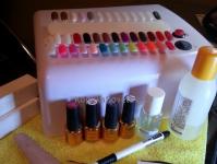 Nail art med en gelpenna